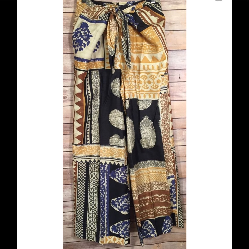 VINTAGE SAHZA 90’s Pants  ITALY 100% SILK